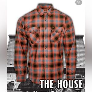 Dixxon “The House” Mens Flannel L